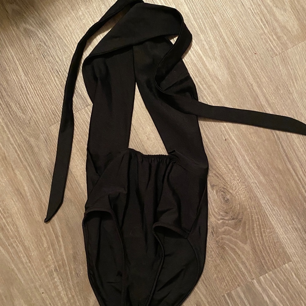 I heart raves black bodysuit